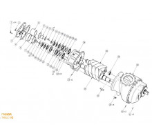 ITA23GR SEAL COVER GASKEТ" ремкоплект 133710017