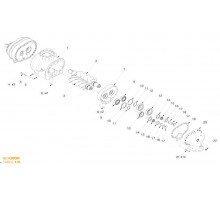 SCA30GR GEAR SHAFТ SЕТ ремкоплект SCA3003012