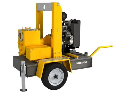 Дизельная мотопомпа VARISCO VAR 4-225 FHT26 G11 TRAILER